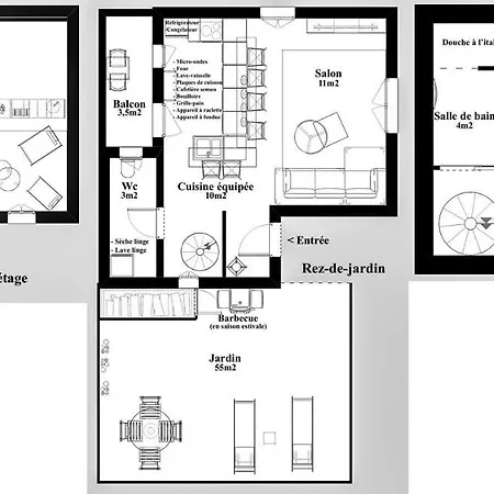Le Grenier 1821 - Mini Chalet - Centre Village - Aravistour Saint-Jean-de-Sixt Exterior photo