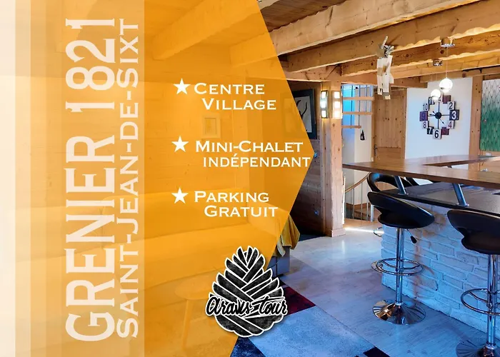 Le Grenier 1821 - Mini Chalet - Centre Village - Aravistour