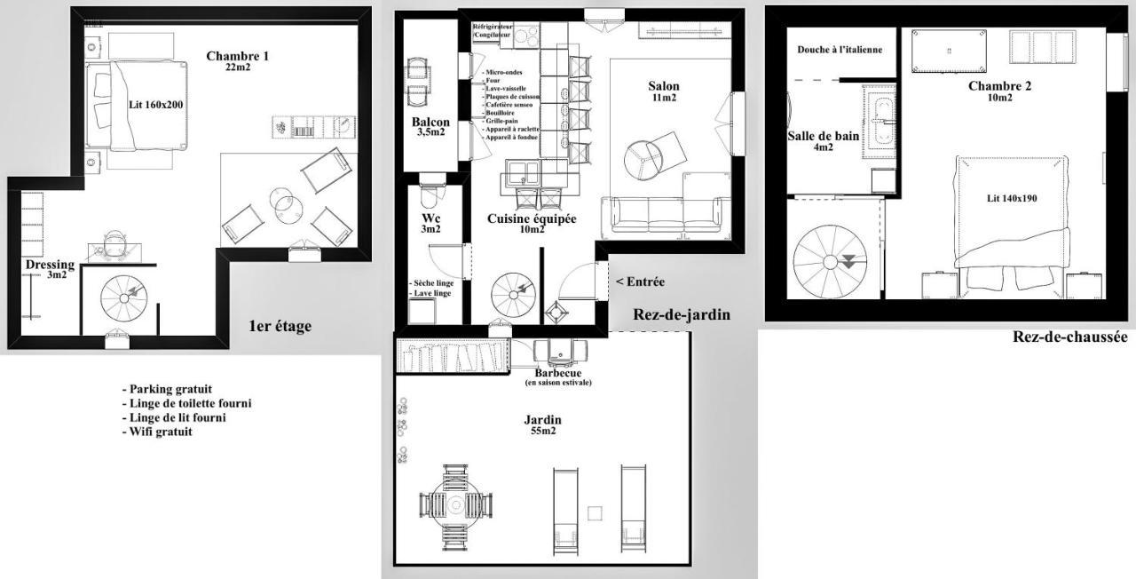 Apartment Le Grenier 1821 - Mini - Centre Village - Aravistour